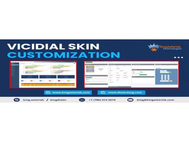 Transform Your Call Center Aesthetics with ViciDial Skin Customization!