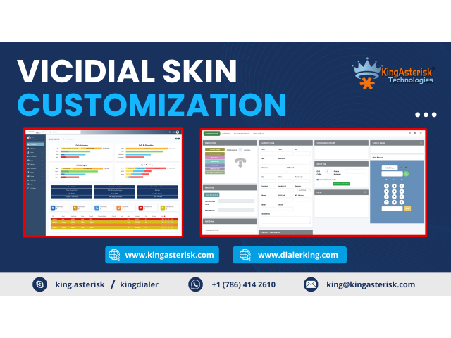 Transform Your Call Center Aesthetics with ViciDial Skin Customization!