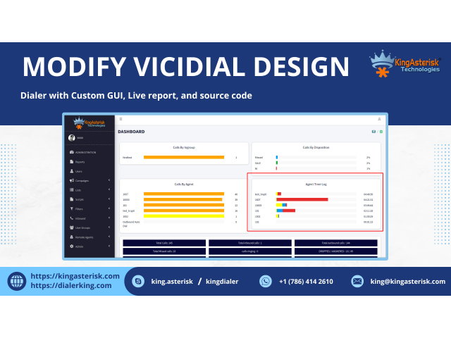 Modify Vicidial Design
