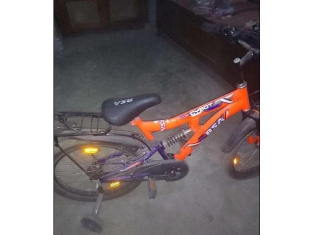 BSA cybot MTB bicycle bought one year ago.