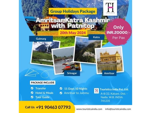 Best Kashmir With Amritsar Tour