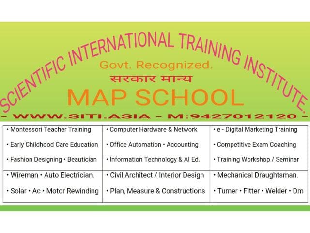 Teacher Training MTT NTT ECCEd. Computer AI IT Acc & Architect  /Interior Design Courses Courses