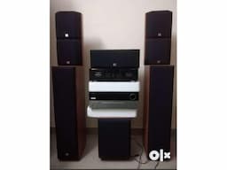 One time used JBL home theater with Harman kardon amplifier for sale - Image 1