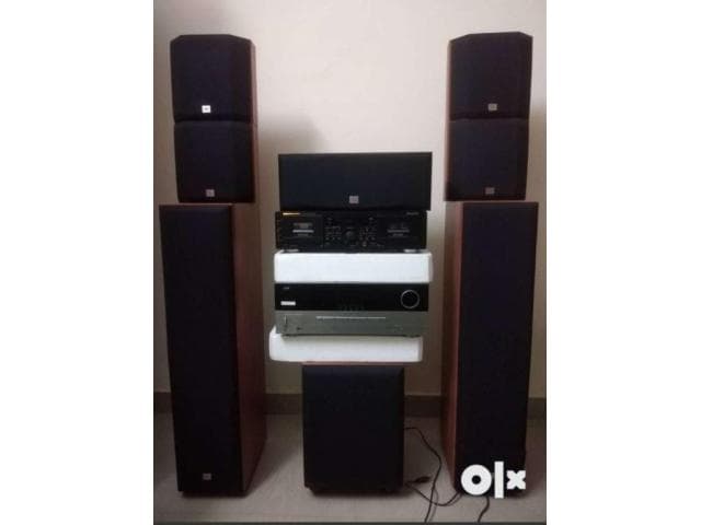 One time used JBL home theater with Harman kardon amplifier for sale