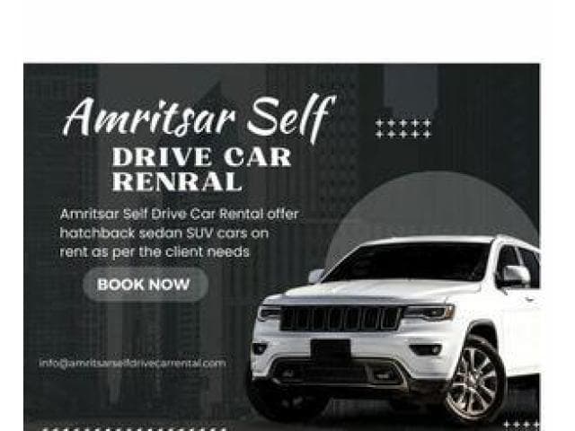 Self Drive Car Rental Amritsar Monthly in Punjab7380015000