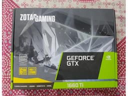 Zotac GTX 1660 Ti 6GB DDR6 Dual Fan Graphics Card, GPU - Image 1
