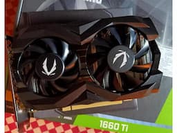 Zotac GTX 1660 Ti 6GB DDR6 Dual Fan Graphics Card, GPU - Image 2