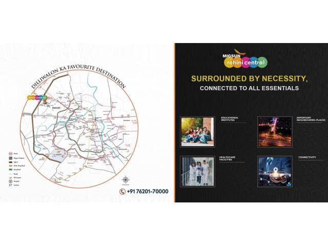 Retail Shops in rohini mall