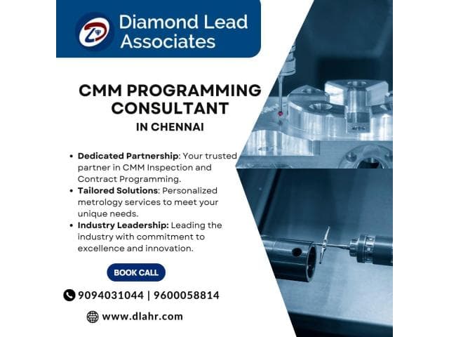Hire the Best CMM Programmers from India, DLA