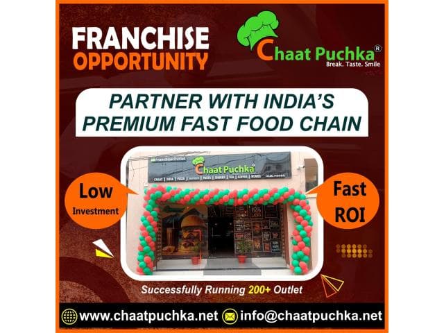 Food Franchise Business Opportunities - Start Your Own Successful Franchise Today - Chaat Puchka