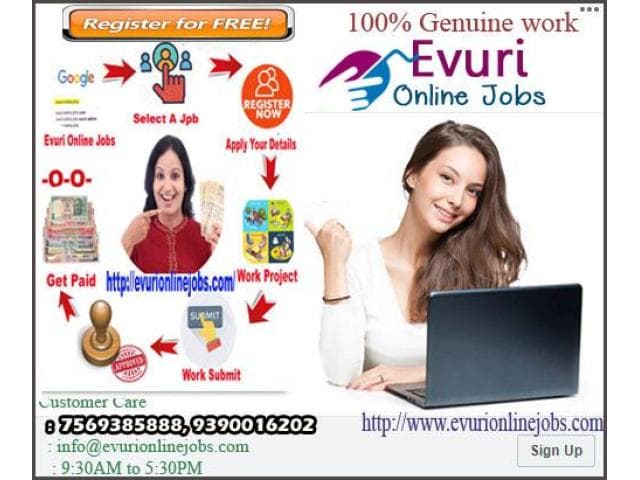 Online Jobs | Part Time Jobs | Home Based Online jobs | Data Entry  Jobs Without Investment