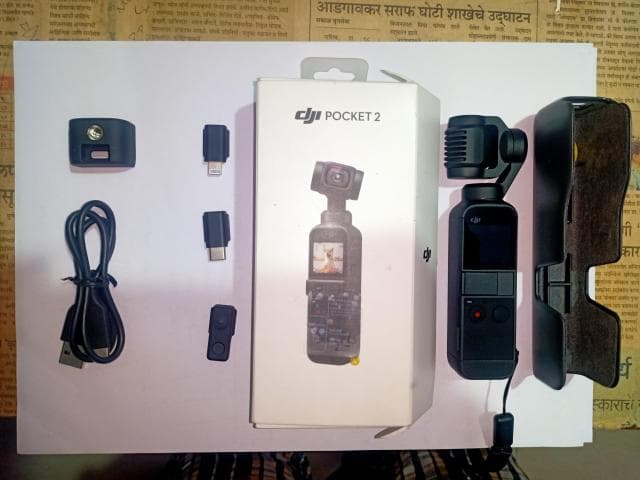 dji Osmo OSMO POCKET 2 Sports and Action Camera (Black, 64 MP)