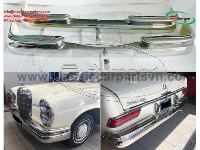 Mercedes W111 W112 Coupe bumpers (1959 – 1968)