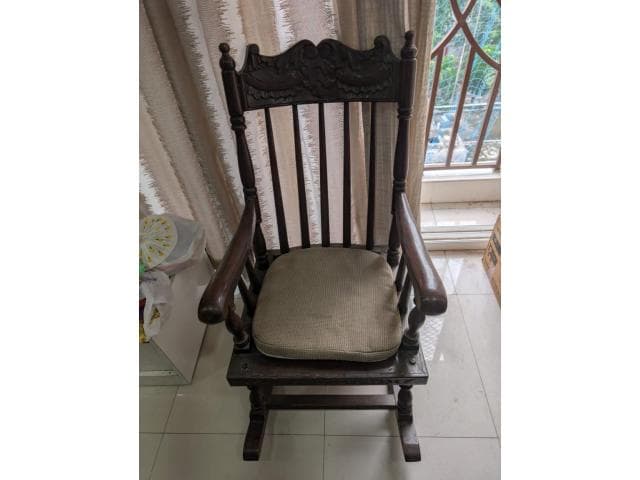 Rocking Chair with Cushion (good condition)