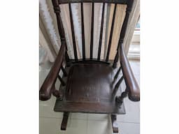Rocking Chair with Cushion (good condition) - Image 2