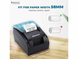 Shreyans Receapt Printer -KP206 + 6 Receapt Paper Bundles - Image 3