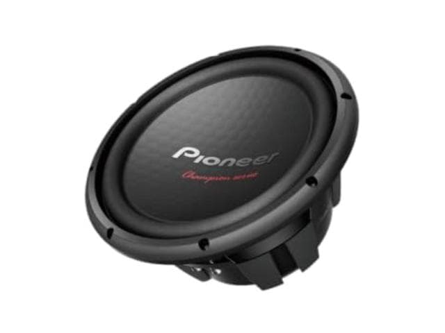 12" pioneer woofer with 4 channel pioneer amplifier