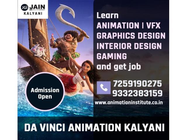 Best Animation ,VFX & web Design courses Institute In Madanpur