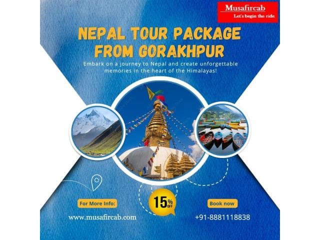 Nepal Tour Package from Gorakhpur