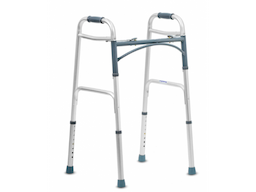 Premium Imported Light Weight Aluminum Height Adjustable Folding Walker - Image 1