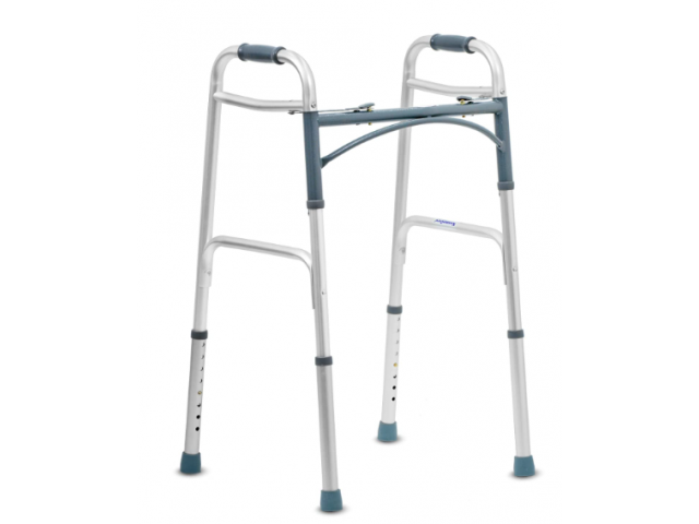 Premium Imported Light Weight Aluminum Height Adjustable Folding Walker