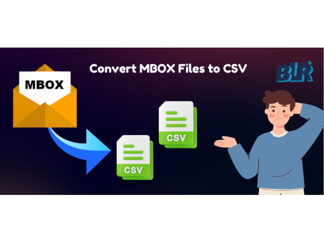 Convert MBOX to CSV by BLR MBOX Converter