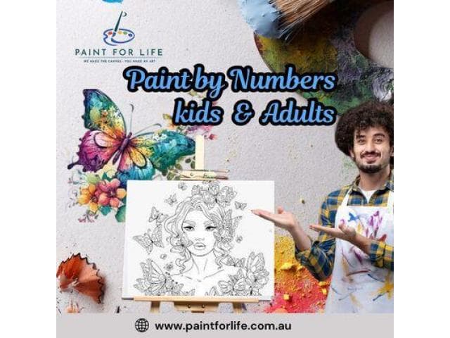 Paint for Life | Paint by Numbers for Kids and Adults