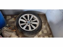 BMW alloy wheel with tyre in very good condition - Image 1