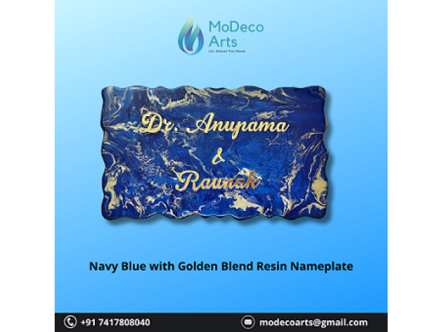 Elegant & Durable Resin Nameplates – Get Yours Now!