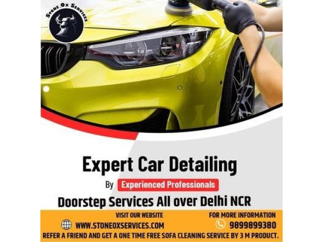 Stone Ox Services-  Doorstep Car Detailing & Car Ceramic Coating Services in Delhi NCR