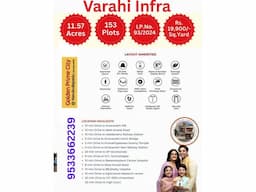 Plots for sale in Amaravathi, Narukullapadu, Golden Prime City, Varahi Infra Townships - Image 4