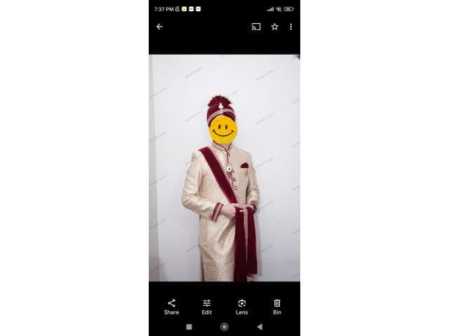 Manyavar sherwani men