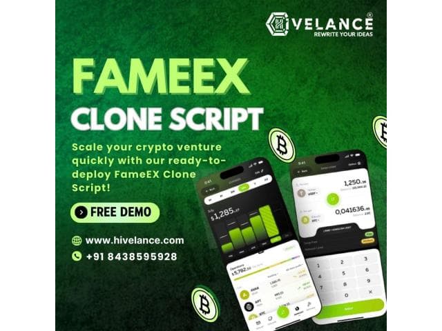 FameEX clone script: Build a World-Class Crypto Exchange in One Week