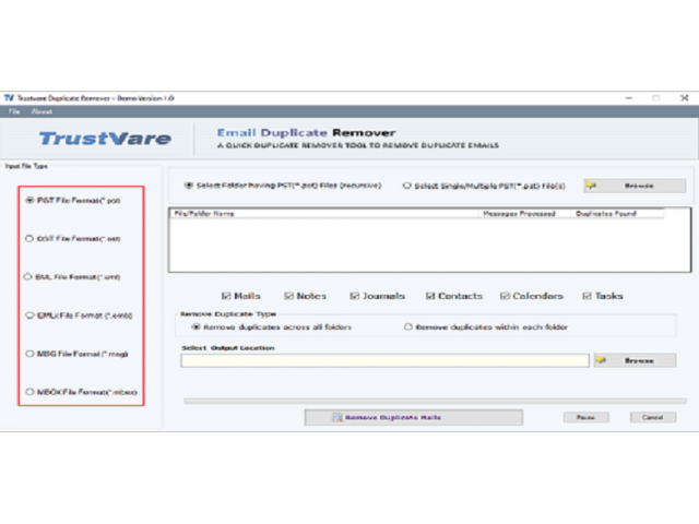 Securely Remove Duplicate Items from MSG Files with TrustVare