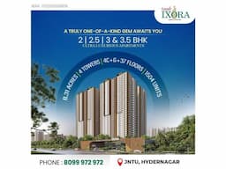 Praneeth Pranav Ixora | Premium High Rise Apartments in JNTU, Hydernagar - Image 2