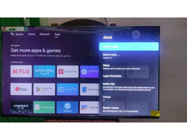 Oneplus y1s 43 inch android tv for sale