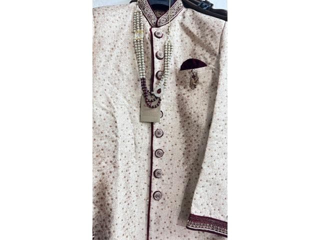 New sherwani with tag