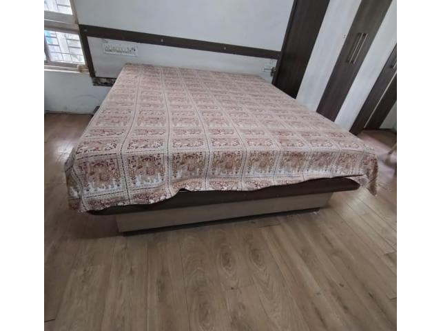 Double bed with storage & Mattress
