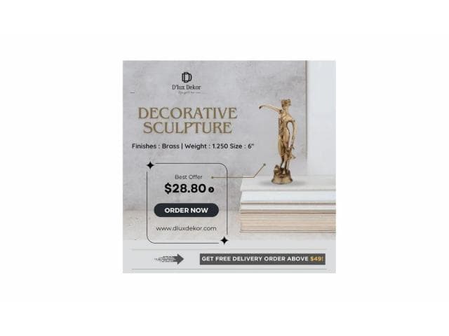 Buy Modern & Antique Decorative Sculptures for Home & Office Decor!