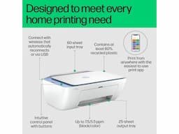 HP Ink Advantage 2878 WiFi Colour Printer - Print/Scan/Copy Ideal for Home - Image 3