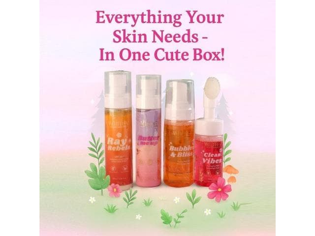 Whimsy Glow Up Body Care Set- Pack of 4