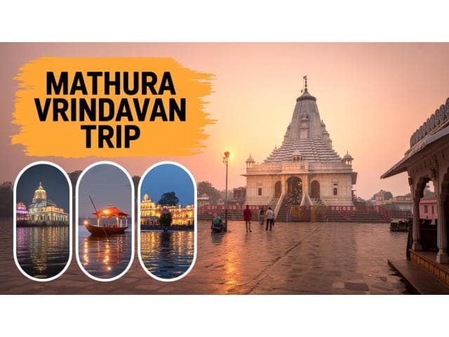 Best Mathura Vrindavan Package from Delhi for Temple Tour
