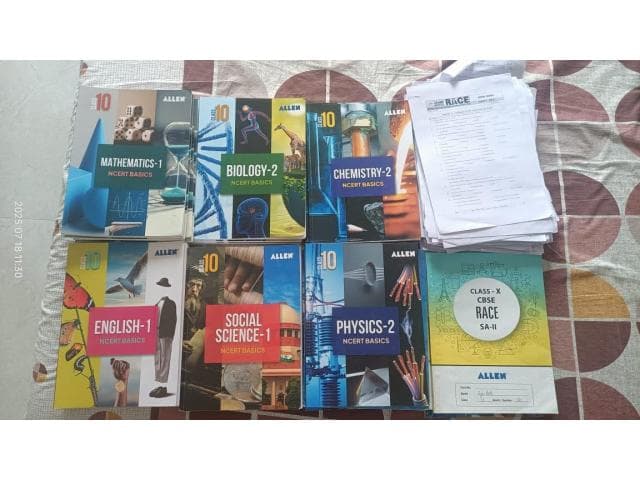 Class 10 Allen Full material good condition with all resources