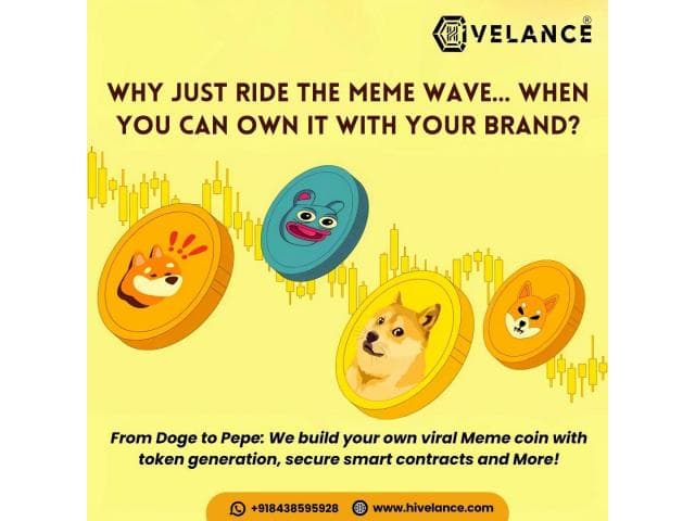 Meme coin development: Ride the meme coin craze today!