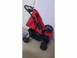 Baby hug stroller pram upto 3.5 years With safety harness hardly used And multi functional uses - Image 5