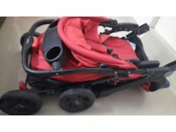 Baby hug stroller pram upto 3.5 years With safety harness hardly used And multi functional uses - Image 7