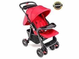 Baby hug stroller pram upto 3.5 years With safety harness hardly used And multi functional uses - Image 9