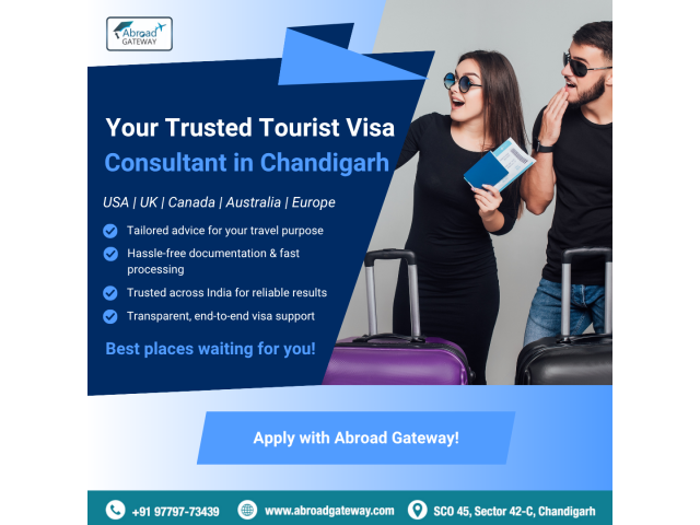 Best Tourist Visa Services in Chandigarh - Abroad Gateway