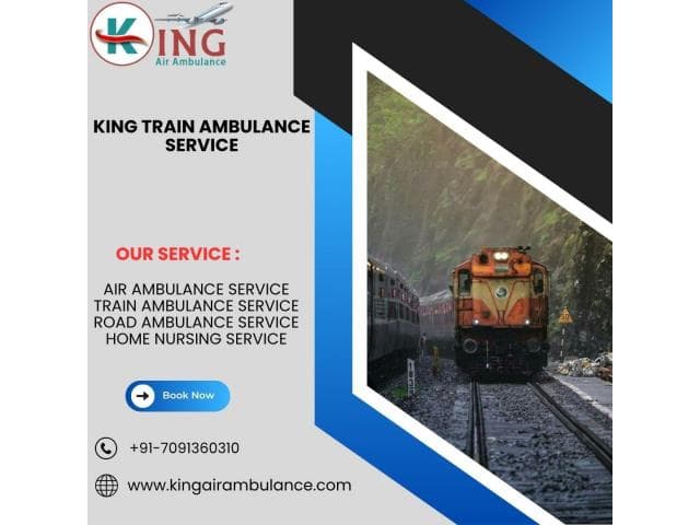 King Train Ambulance Services from Patna– Cost-Effectiveness Maintained During the Booking