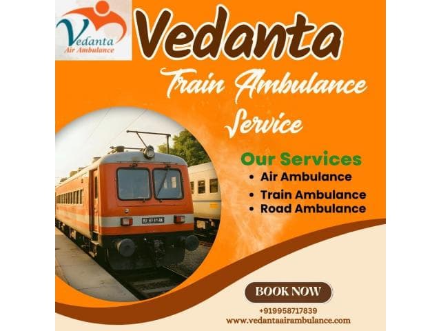 In Patna, Vedanta provides you with steady actions in a train ambulance